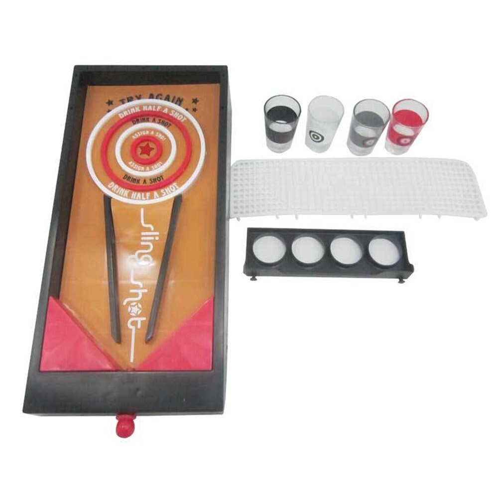 Desktop sport Game 1 Set Pinball Shooting Ball Drinking Game Party Toys