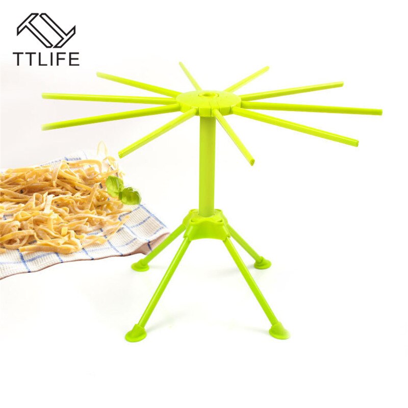 Hopfällbar pasta torkställning spagetti torkställ nudlar torkhållare hängande ställ pasta matlagningsredskap kökstillbehör