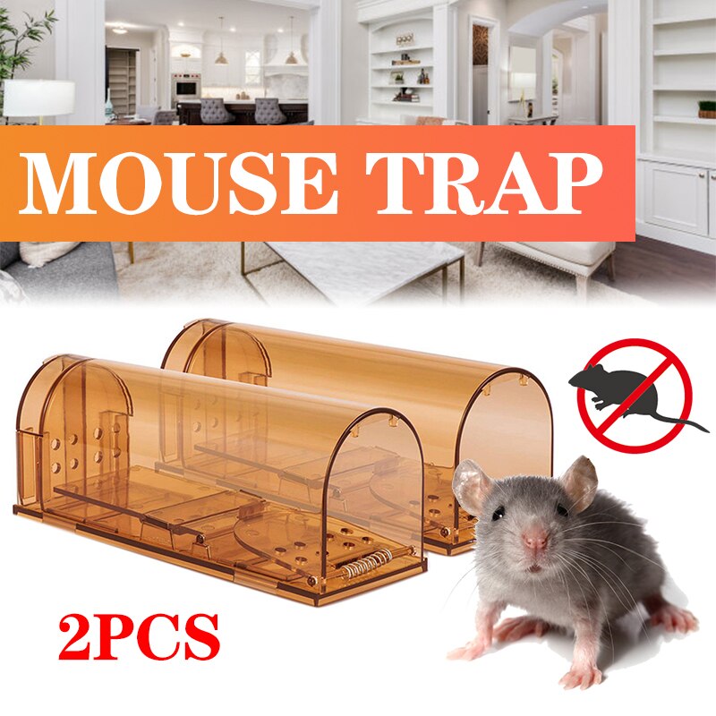 Household high-voltage Electronic Rat Trap Reusable Electric Rat Traps Killer Mice Multifunctional Mouse Trap Mouse Cage
