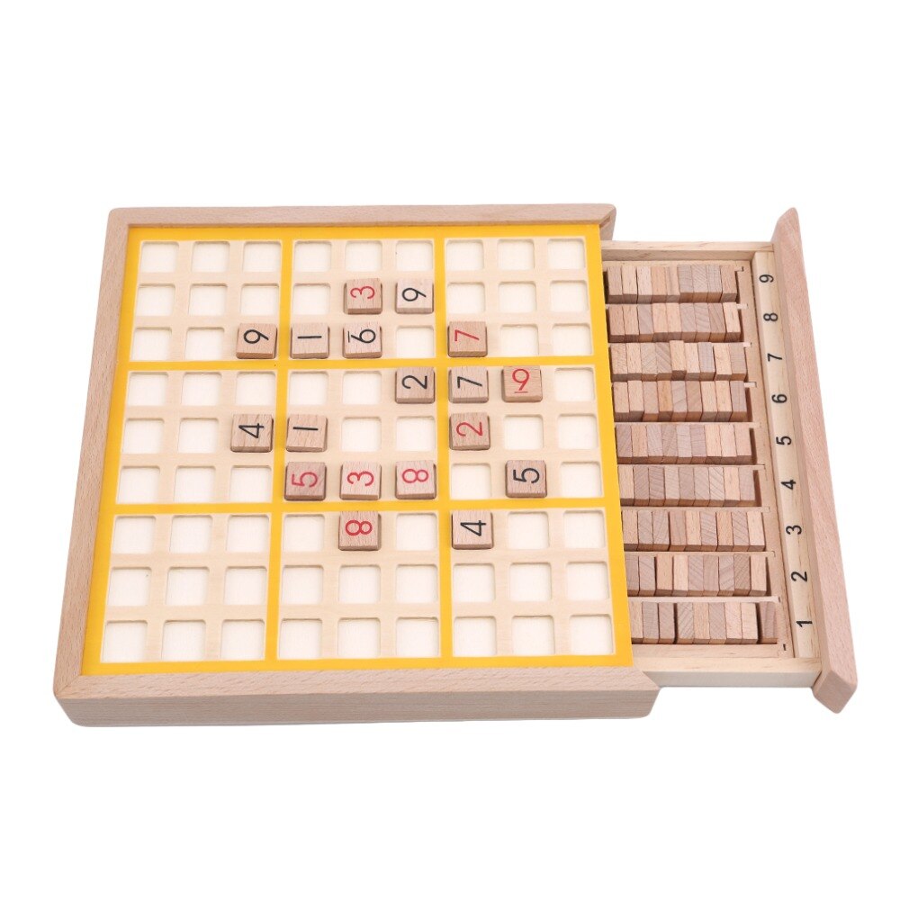 Beste Kinderen Sudoku Schaken Beuken Internationale Checkers Vouwen Spel Tafel Speelgoed Leren & Onderwijs Puzzel Speelgoed