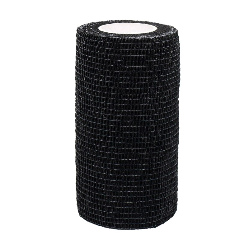 4 Inch 18 Rolls Self Aanhangend Wrap 4 Inch Zelfklevende Bandages Wrap Tape Stretch Bandage Zelfklevende Bandage Wraps: Black