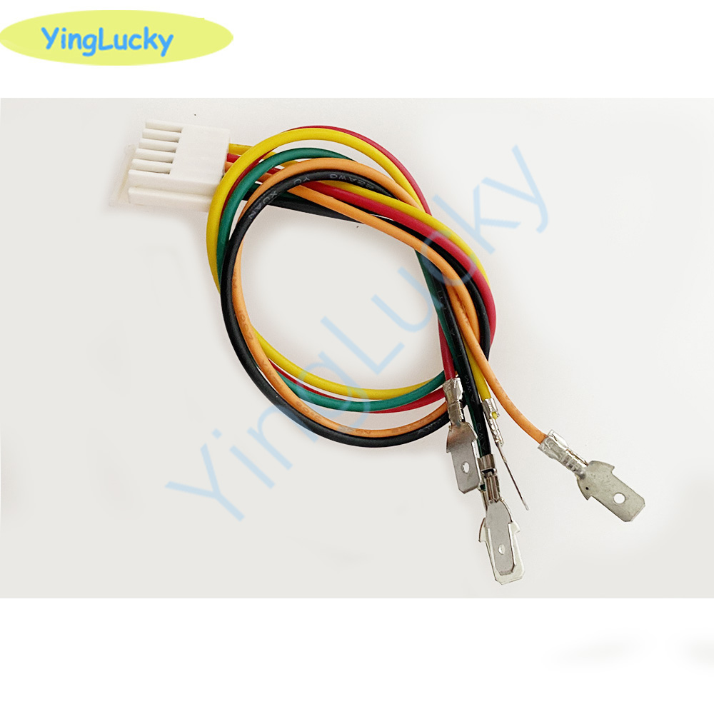 5-poliges Joystick-Kabel, 4 Kategorien, Kabel mit 5-poligem Joystick für Sanwa/SEIMITSU Joystick la soi eine USB-Enco: weiß