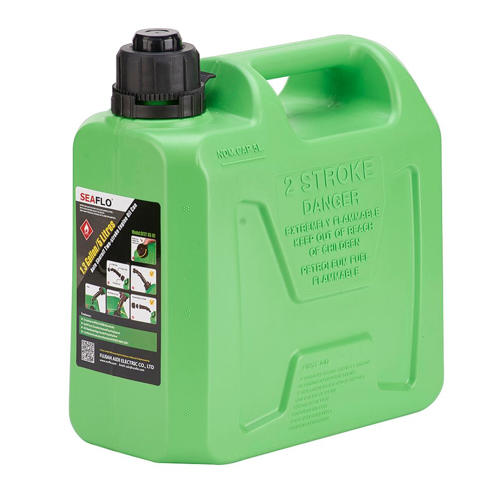 Bidon de rechange pour gaz et essence, 5l, pour moto, Jerry: green