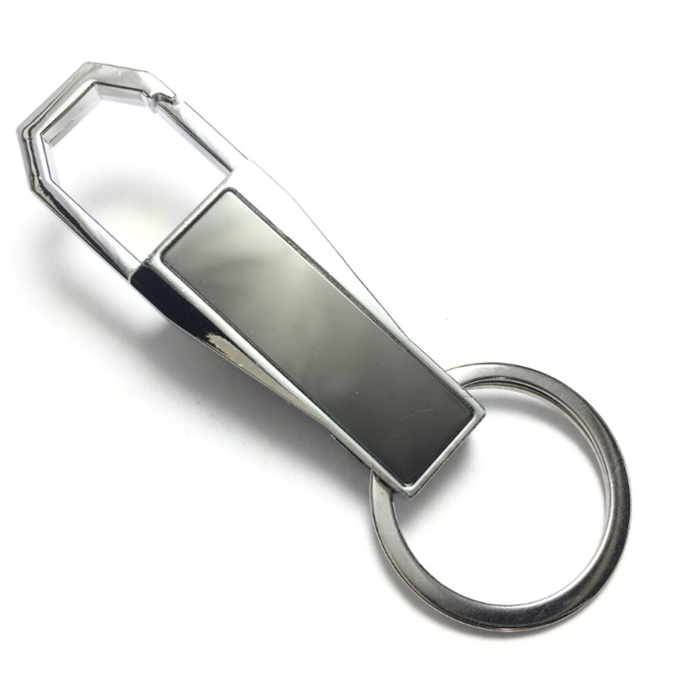 Metal keychain: Silver