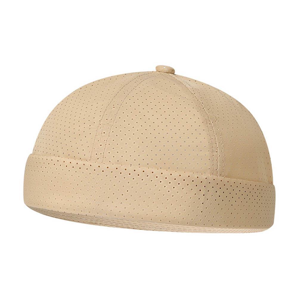 zomer ademende hoed herfst randloze hoed hiphop hoed zonder rand verstelbare sneldrogende mesh hoeden unisex casual caps