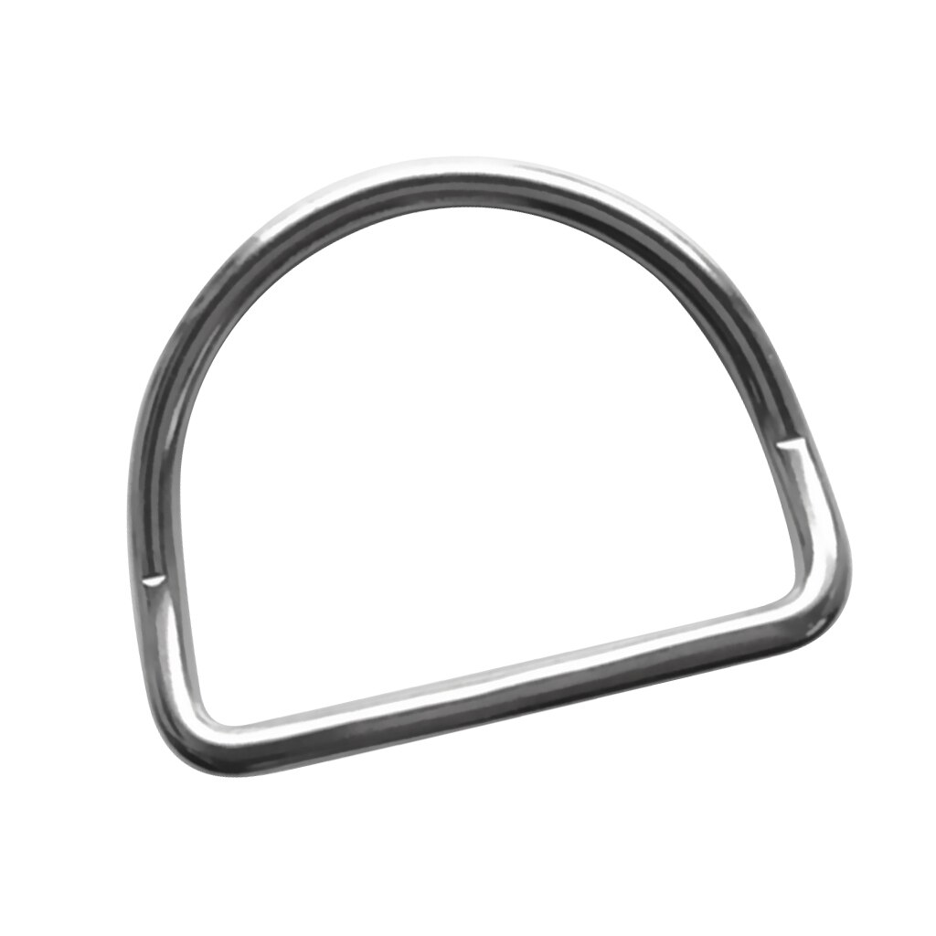 Magideal scuba böjd d-ring för 2 tum /50mm webbingbälten  - 316 rostfritt stål scuba-tillbehör scuba d-ring