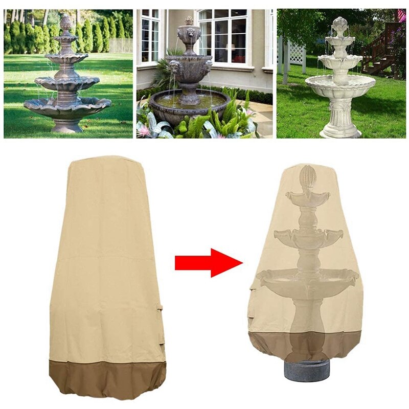 Outdoor Fontein Bescherming Cover 210D Oxford Doek voor Betrouwbare