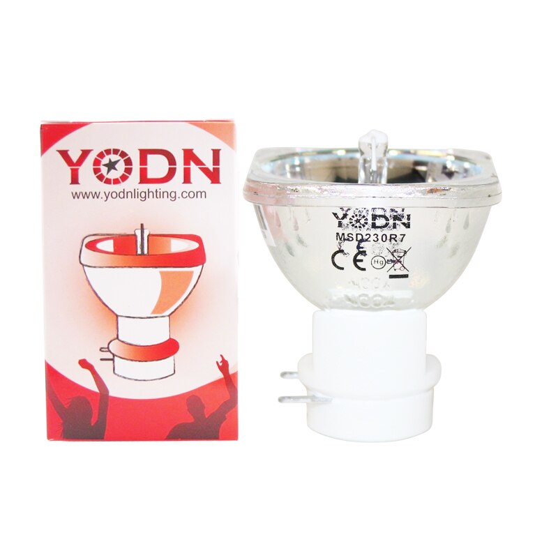 YODN MSD 7R 230w R7 230 Bühne ziehen um Kopf Sharpy Lampe Birne Modell Ersatz Für Strahl Lampe