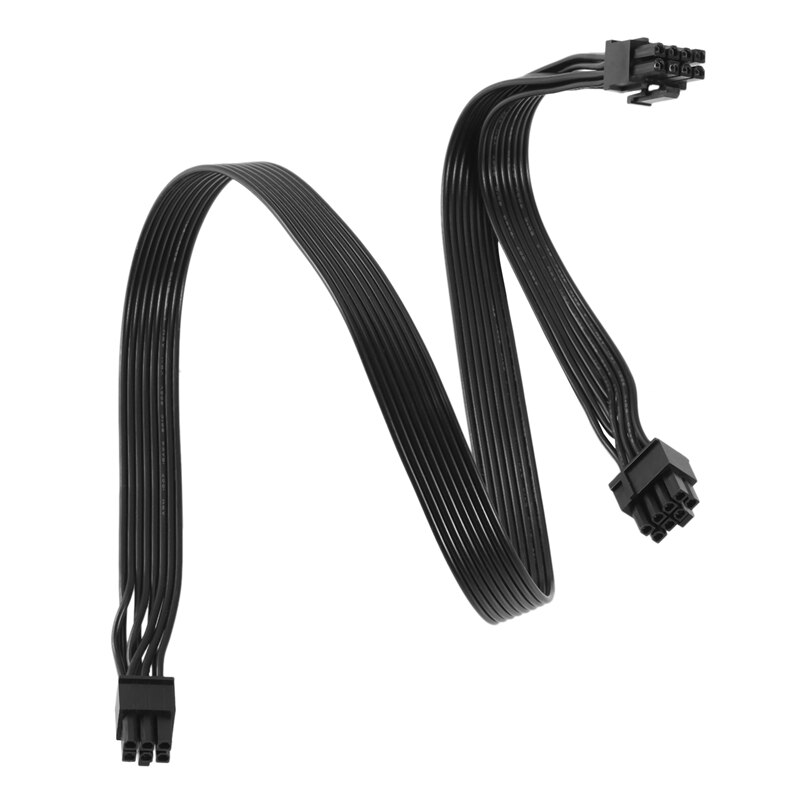 PCI-E 6 Pin to 2 Ports 6+2 Pin Power Supply Cable 6Pin to 8Pin for Cooler Master V Series V850 V700 V1000 Modular PSU: Default Title