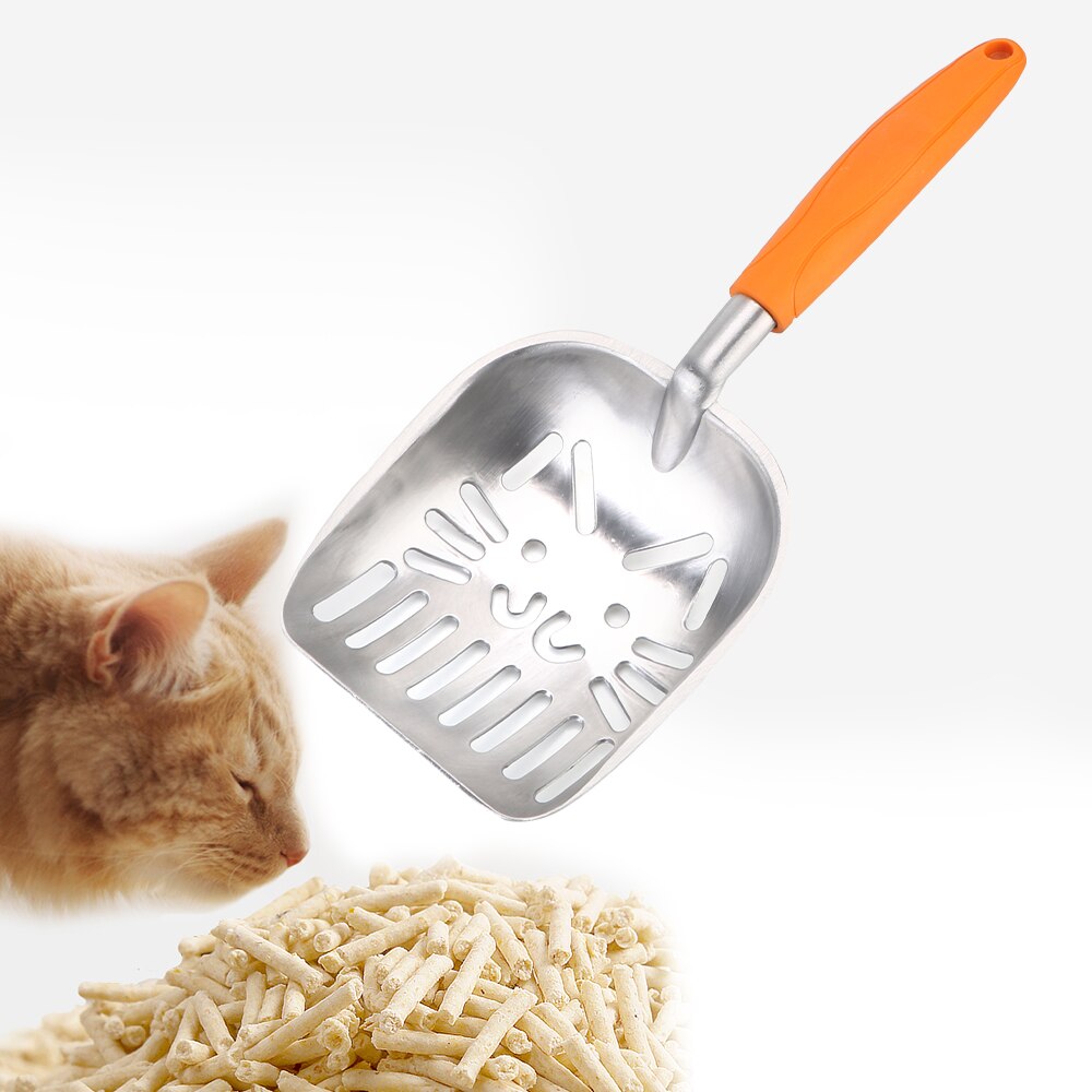Pet Cleanning Tool For Dog Cat Clean Feces Tools Cat Sand Cleaning Cat Litter Shovel Metal Scoop Supplies for Cats