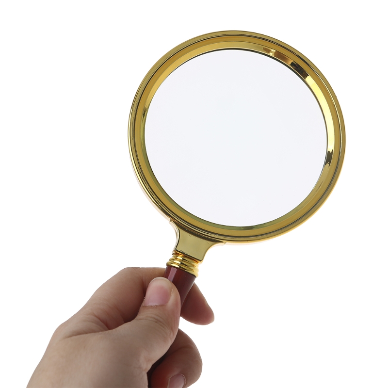 90mm Handheld 10X Magnifier Magnifying Glass Loupe Reading Jewelry