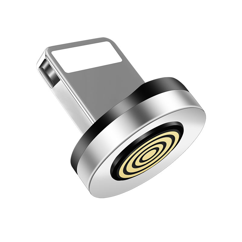 540 ° Grad drehbarer Magnetdraht, schnelles Aufladen, PD 5A-Adapter für Handy-Zubehör, Typ-C-Datenübertragungskabel-Anschluss: Pink