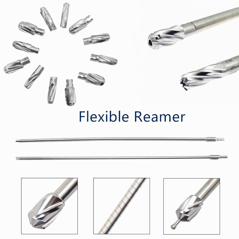 Alésoir Flexible à couplage rapide, ensemble d&#39;instruments chirurgicaux orthopédiques