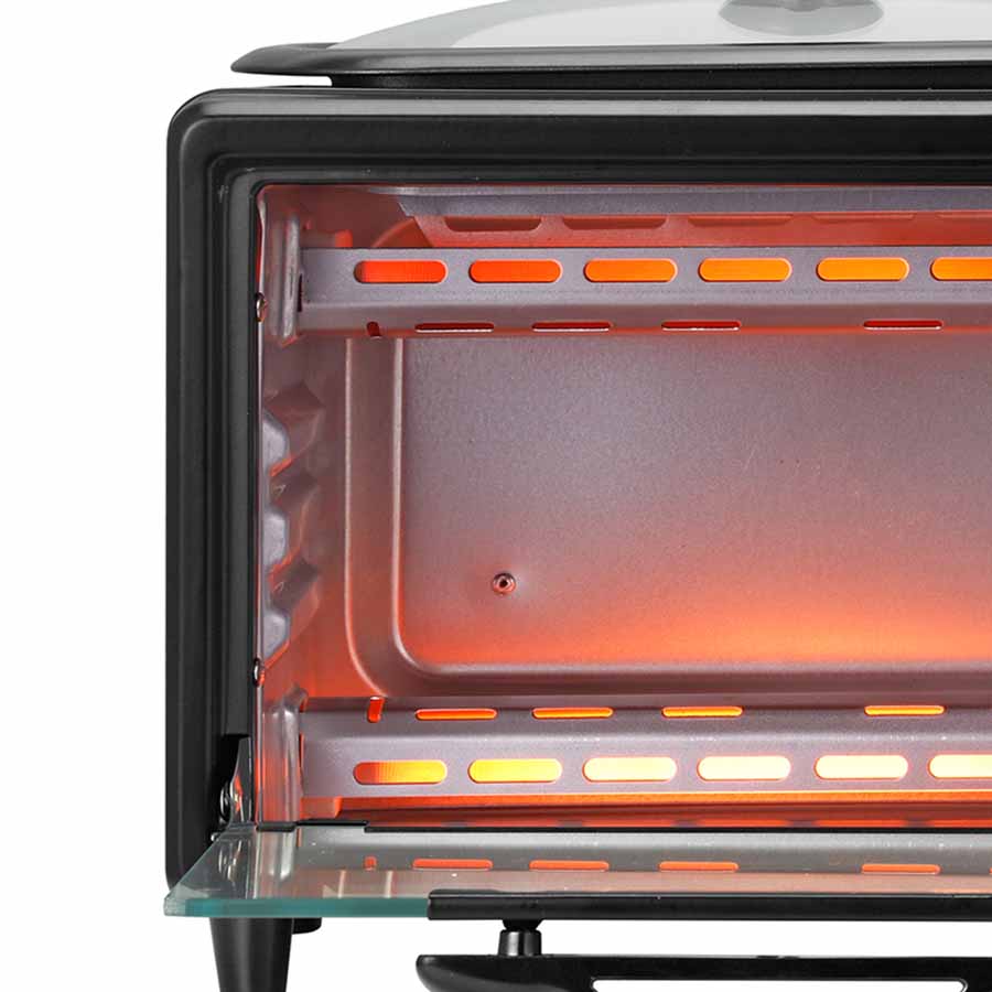 3 in 1 elektrisk frukostmaskin multifunktionell kaffebryggare stekpanna miniugn hushållsbröd pizzaugn stekpanda 398