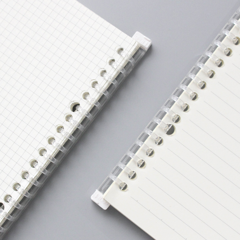 Transparent Soft Plastic Coil Calendar Binding Coil Notebook Spring Book Ring Wire O Binding A5 B5 Binders Wire Binding