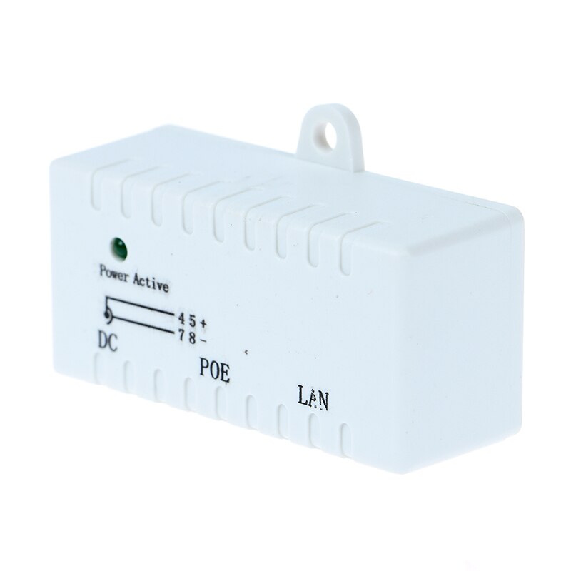 12V - 48V Passive POE injector for IP Camera VoIP Phone Netwrok AP device