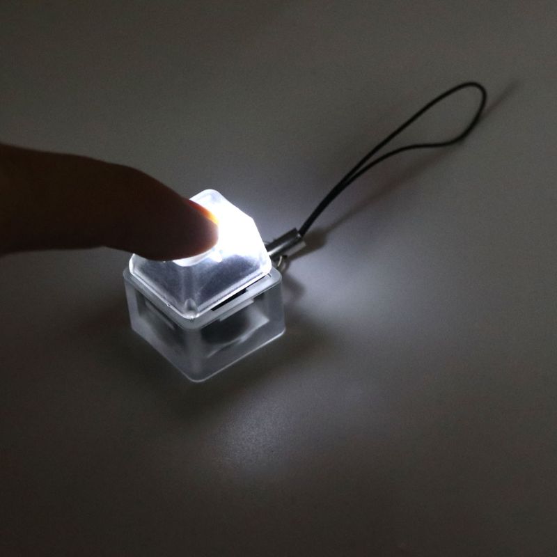 Mechanical Switch Keychain Light Up Backlit For Keyboard Switches Tester Kit