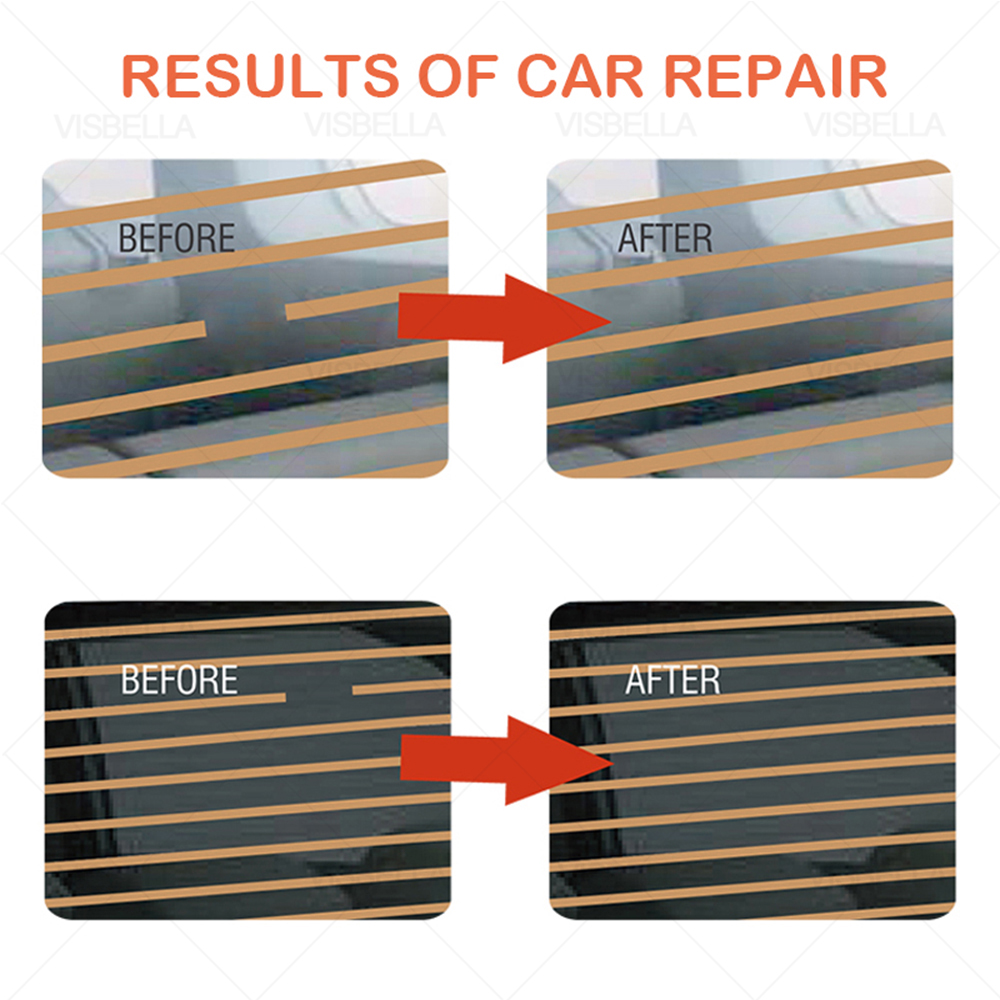 DIY Rear Window Defogger Repair Kit for Car Scratches Broken Grid Lines Conduct Electricity Easily Hand Tool Sets