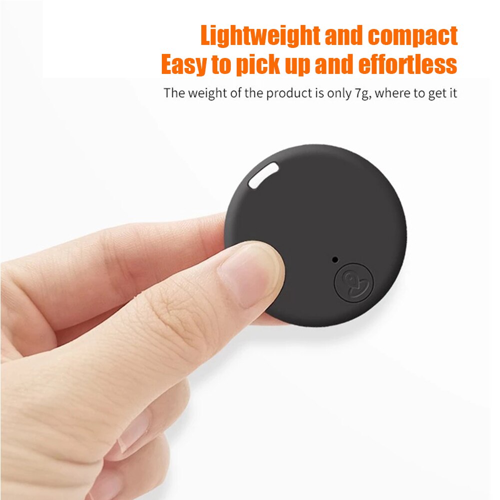 Anti-lost Alarm Tracker Mini Wireless Bluetooth-compatible Key Finder Pet Tracker Car Child Older Wallet Locator Anti Lost Alarm