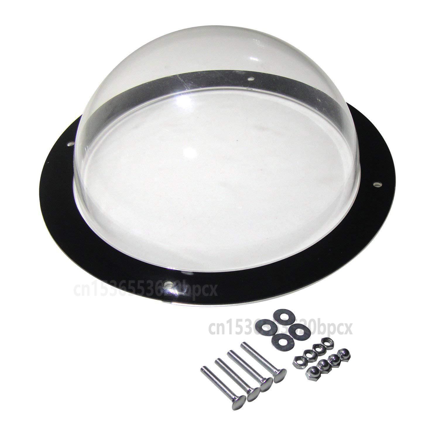 Semi-circular Pet Peeping Fence Transparent Acrylic Viewing Window Special Fence for Cats Dogs Prevent Pets From Escaping Cover: Default Title