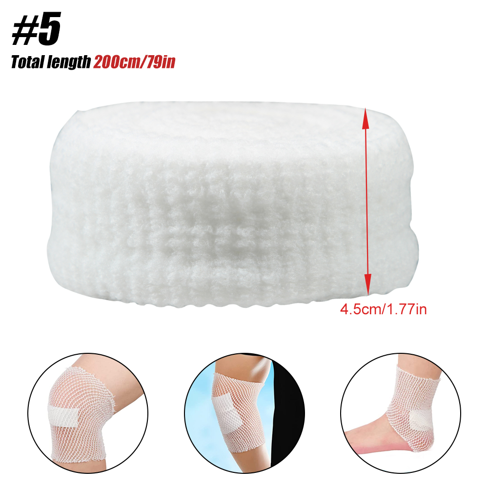 1 Rolle elastisches Netz, Wundverband, Netz, röhrenförmiger Verband, Netzschlauch, röhrenförmiger Blick-Fix, atmungsaktiver Verbandhalter für Erwachsene, Handgelenk: Braun