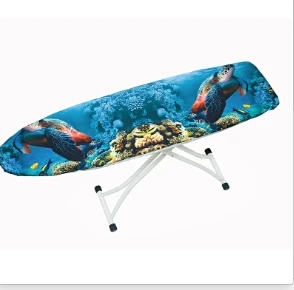 Funda de repuesto para tabla de planchar de lona con estampado de flores de flamenco, lavable, antideslizante, aislante térmico, Protector para mesa, 140x50 cm