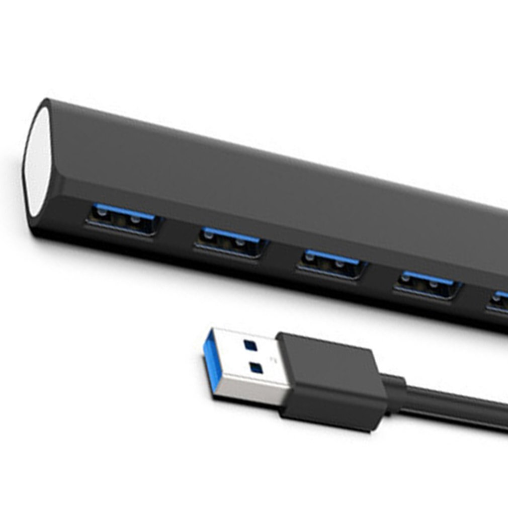 Hub dati Ultra sottile USB 3.0 a 7 porte da 5GBPS per Macbook, Mac Pro/mini, iMac, Surface Pro, XPS, Notebook PC, unità Flash USB