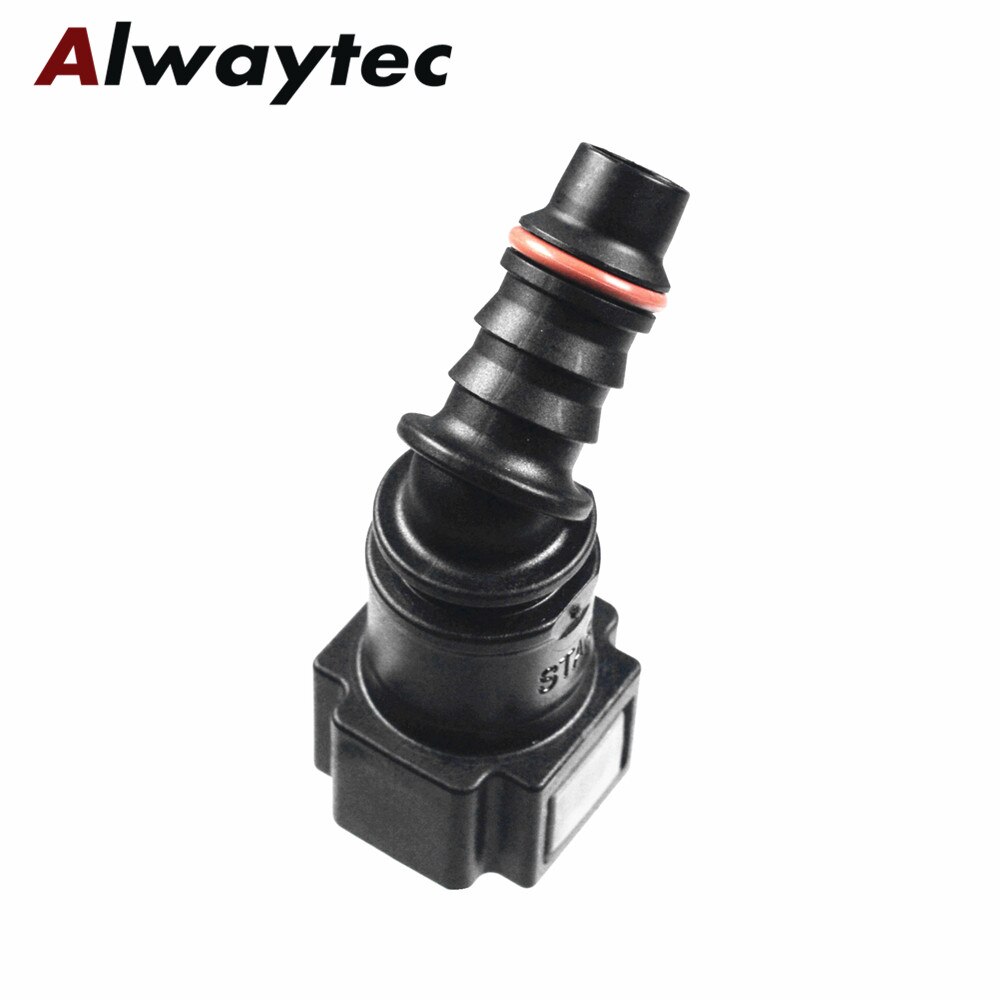 2 button 7.89mm nylon fuel line quick connector, saving fuel hose connectors, fuel connector