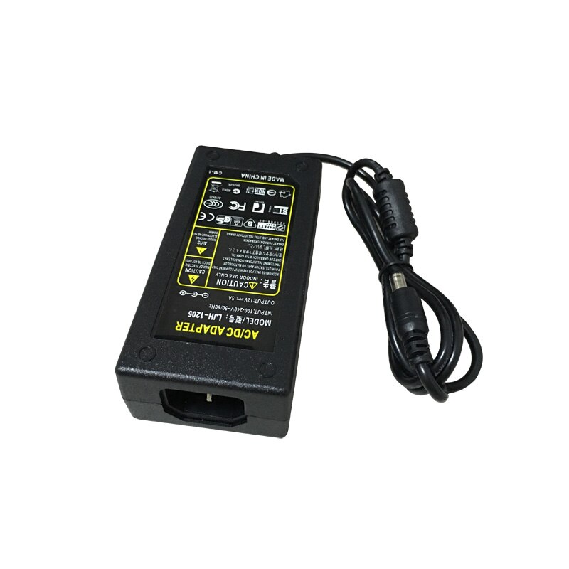 Transformateur/Driver LED 5W - Entrée AC 85-265V, Sortie DC 9-18V, Connecteur 2 Broches, Blanc