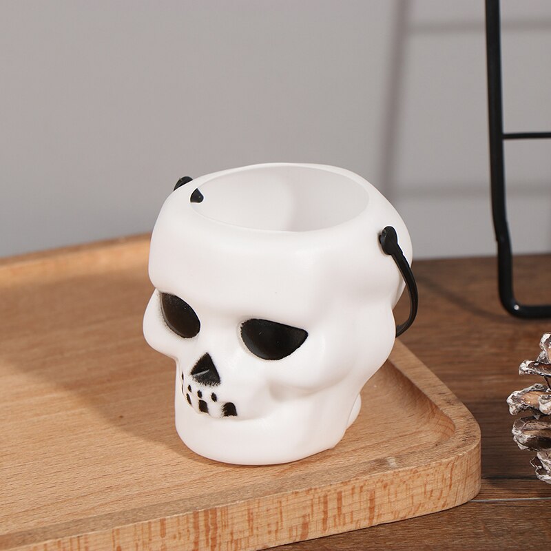 Halloween personnes habiller squelette bonbons pot nouveauté Halloween seau ornement
