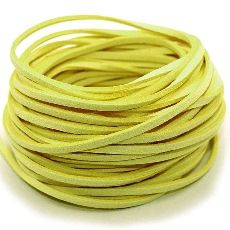 10pcs Suede Flat Leather Cord Bracelet Faux Velvet Cords Necklace Rope Thread String Necklace DIY Jewelry Findings 2C0137: 7