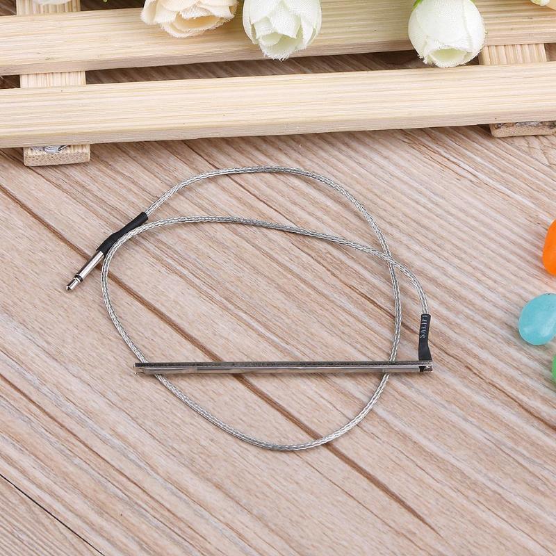 Akustisk gitar pickup sal piezo bridge akustisk gitar pickup stick musikkinstrument deler wire lengde 35mm+