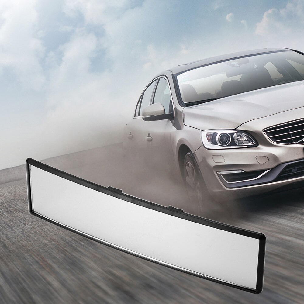 Espejo retrovisor panorámico para coche, espejo de visión trasera Universal, gran angular, con instalación de succión