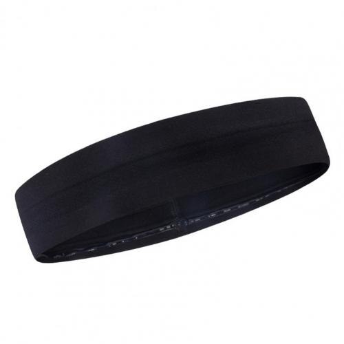 Effectieve Yoga Haarband Hoog-elastische Zorgvuldige Hoofdband Vakmanschap Nylon Athletic Sport Hoofdband Zweetband Voor Fietsen: Black