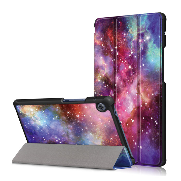 GLIGLE Case for Huawei MatePad T8 released Tablet slim print cover shell+Led+Touch pen: YHX