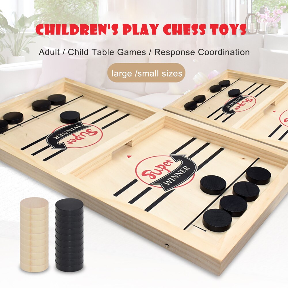 Jogo de tabuleiro de hockey, brinquedo super vencedor de jogo de tabuleiro e festa em estoque para família de crianças adultos