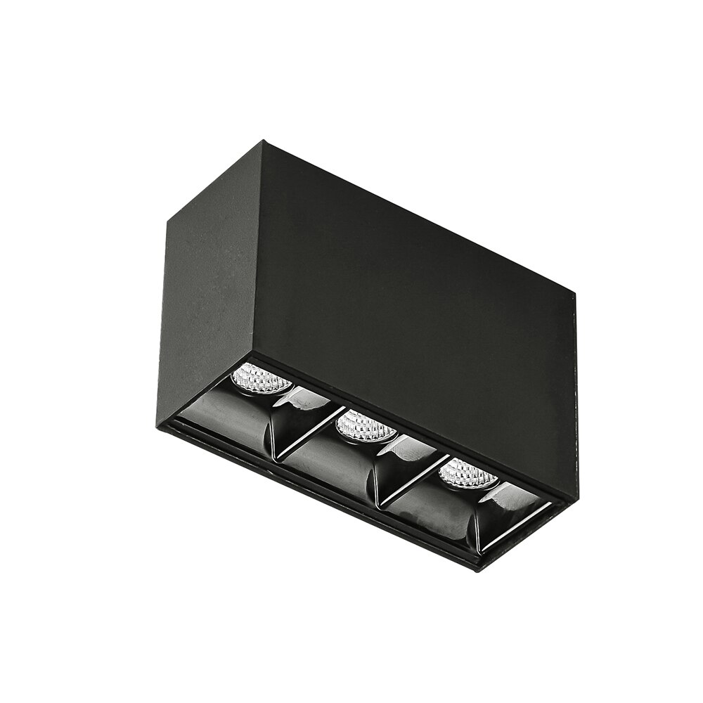 Iluminación comercial DC 24V, luces Led negras, focos magnéticos de punto para estilo Simple, decoración del hogar 3000K 6000K