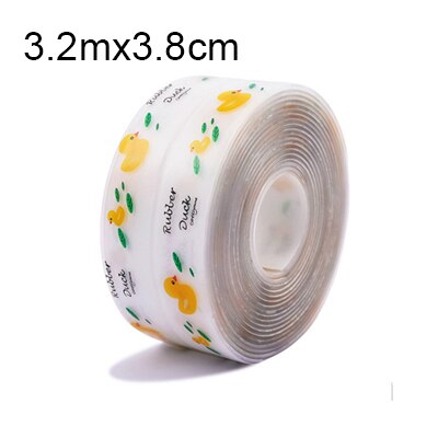 Acrylics Sealing Tapes for Kitchen Bathroom Sink Seal Band Clear Waterproof Wall Corner Seal Sticker: e