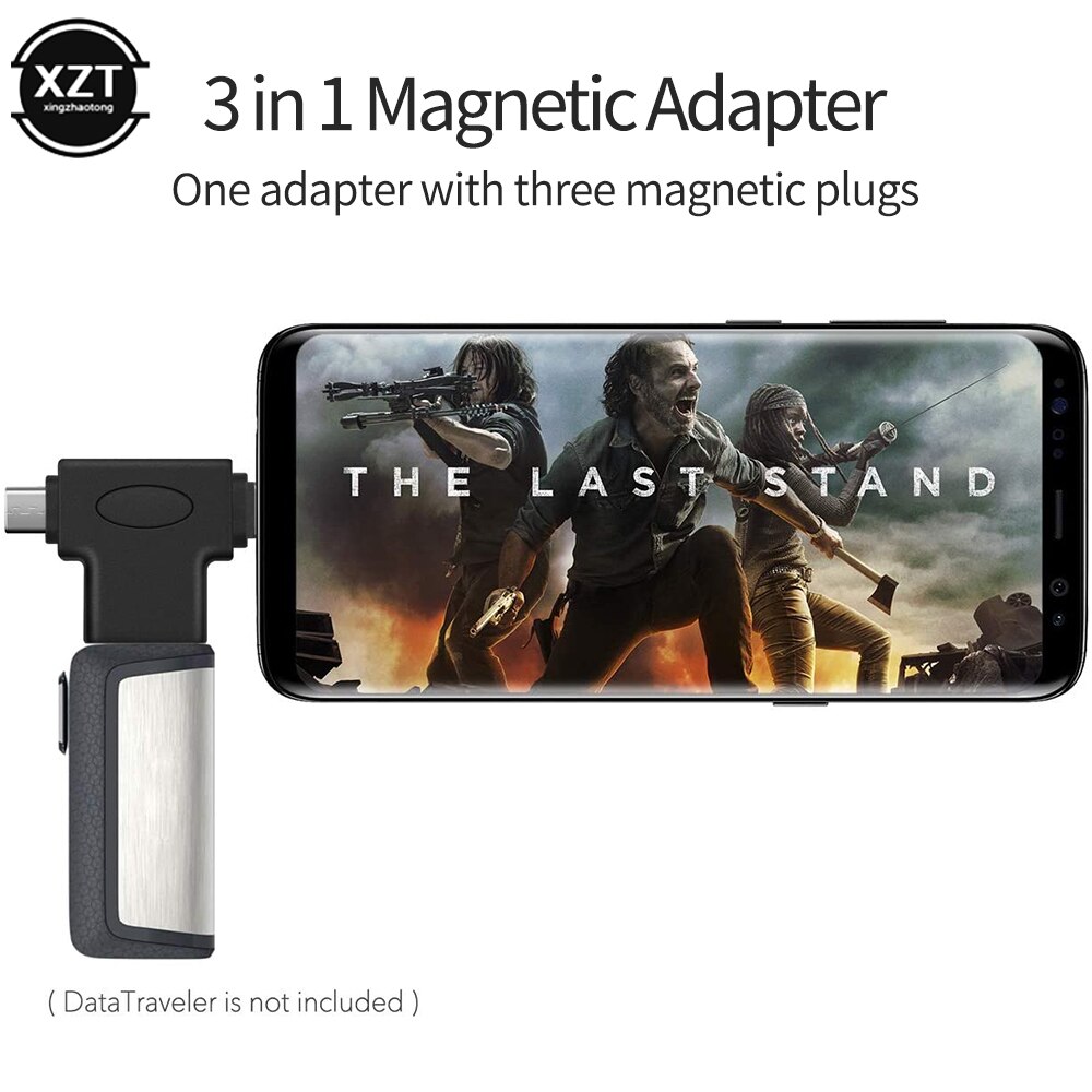 2 In 1 Otg Adapter Usb 3.1 Type-C + Micro Usb Male Naar Usb 3.0 Female Converter Voor huawei Xiaomi Een Plus Nexus 6P