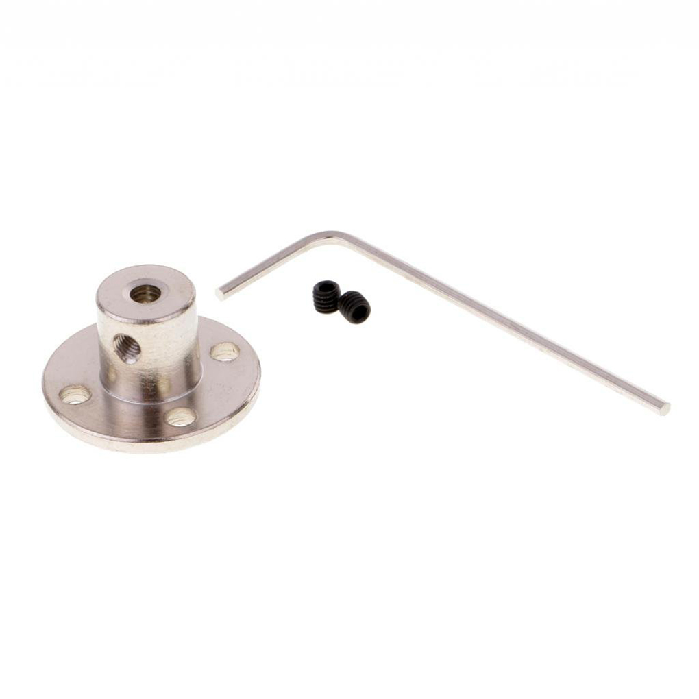 3-14 Mm Hoge Hardheid Galvaniseren Stalen Flens Askoppeling Stijve Flens Koppeling Motor Gids As As Lager