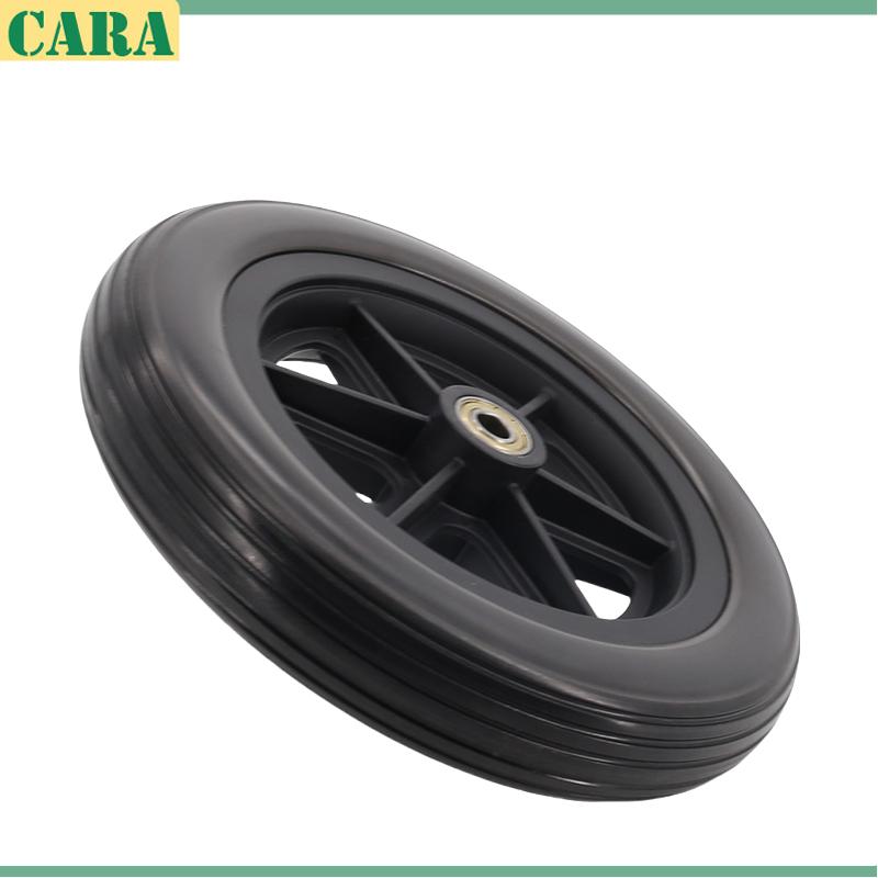 10 inch PU wheels suitable for replacing heavy-duty wheelchair wheels on scooters,