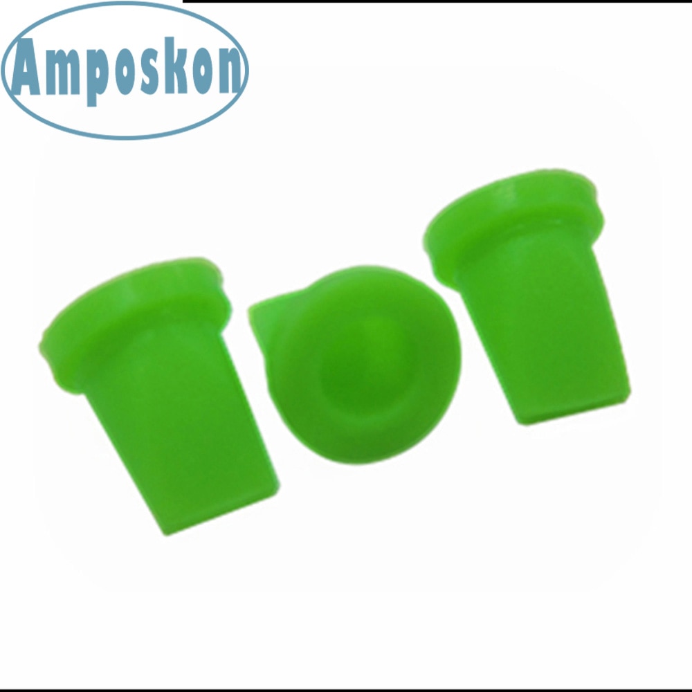 10 Pieces Green 6.3*3.3*7.3MM Silicone Duckbill Valve One-way Check Valve for Liquid and Gas Backflow Prevent