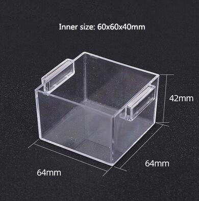 Magnetic emergency stop button protective cover control cabinet complete set of power distribution cabinet dust cover: Red