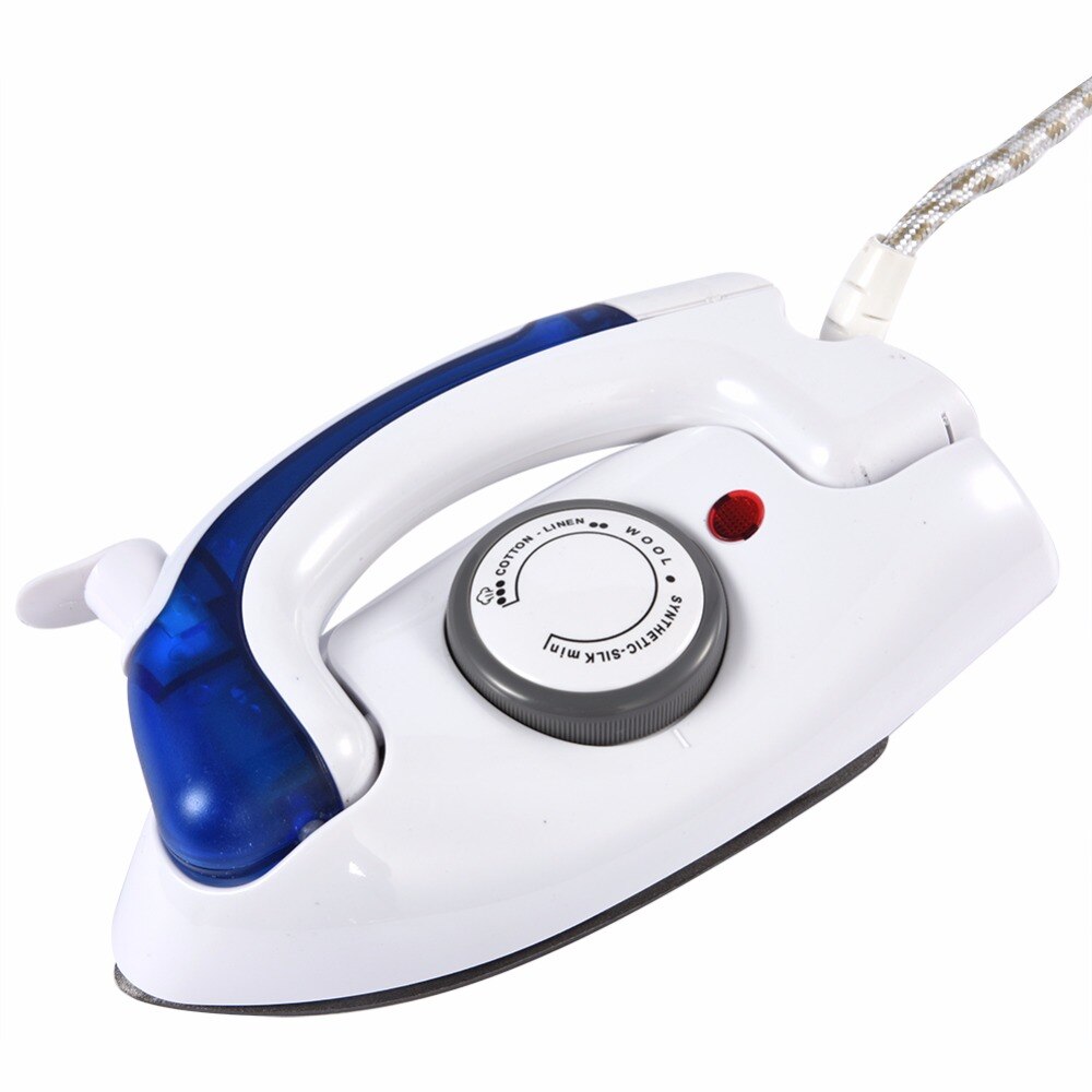 Plancha de Vapor Eléctrica con enchufe europeo, vaporizador manual para ropa, plancha de viaje Flatiron, Control de temperatura para el hogar y viajes, 220V