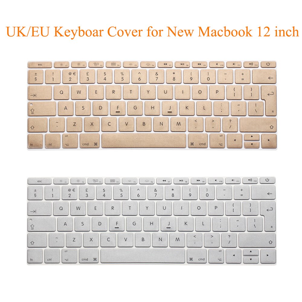 For Macbook Pro 13 with Touch Bar.10 release Model:A1706) European EU/UK EURO English Silicone Keyboard cover Film