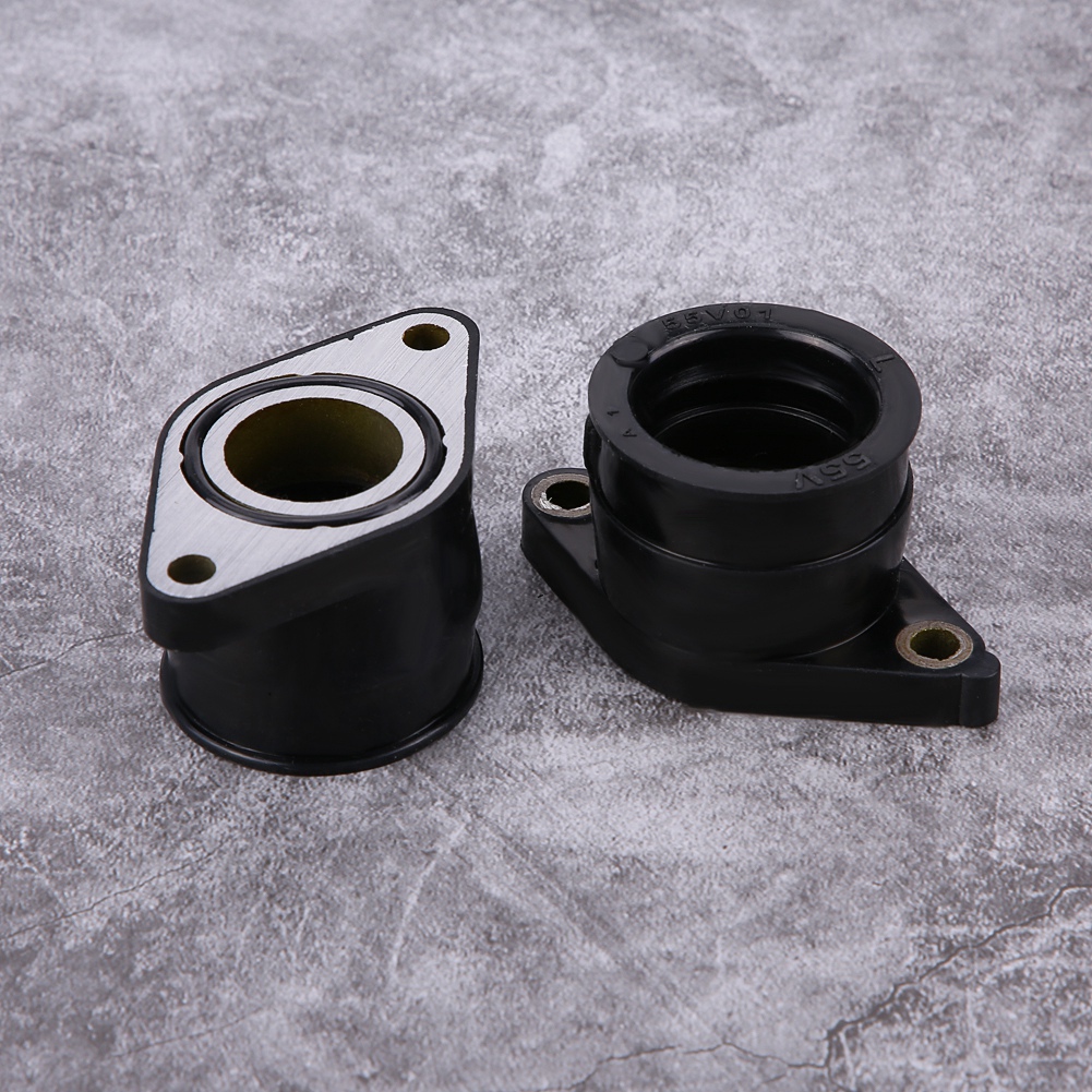 2 piezas de carburador Carb colector de admisión de arranque directo piezas del mercado de accesorios para Yamaha TT350 86-87 XT350 85- 00 42U-13596-01-00