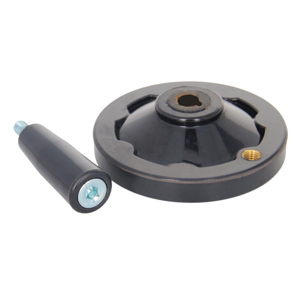 Roue à main à ondulation arrière 8 ~ 18mm, diamètre du trou Central, accessoires de Machine, usinage pour tour, fraiseuse, outils, 1 pièce/2 pièces: 12mm x100mm x1pcs