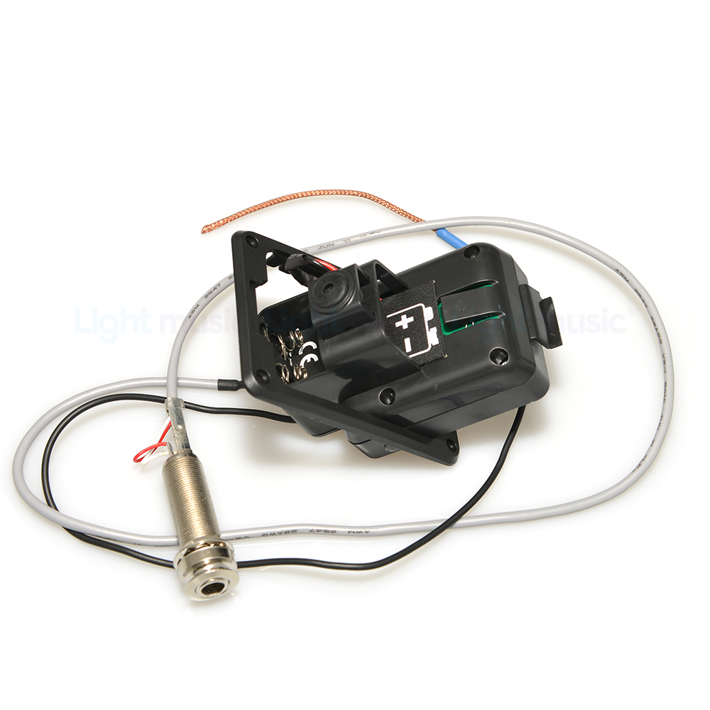 4-bands pick-up voorversterker voor akoestische gitaar EQ Tuner Piezo Mic Beat voor Presys Blend 301