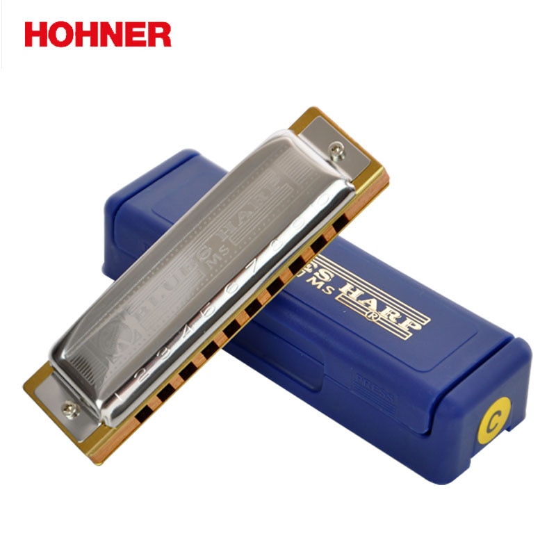 Hohner Blues Harp BH20 10 Hole Harmonica Bules Diatonische Harp, Houten Body Sleutel Van C,D,E,F,G, Een