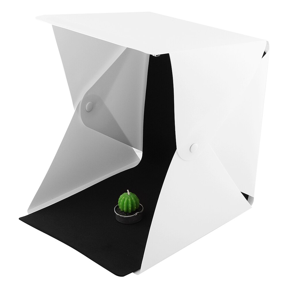 Portable Light Room LED Photo Mini Studio Photography Lighting Tent Box with 2 Backdrops Bag Kit